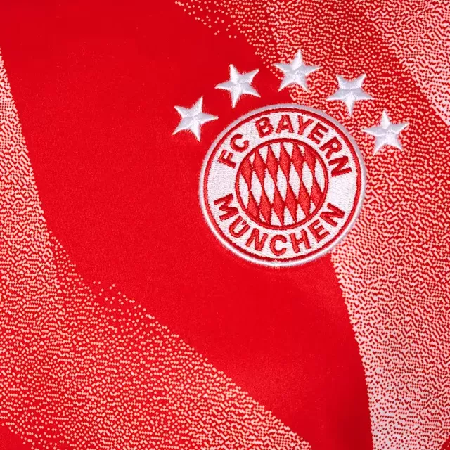 2023 2024 FC Bayern Munich Mens Pre Match Soccer Jersey Patterned 2023 2024 FC Bayern Munich Mens Pre Match Soccer Jersey Patterned