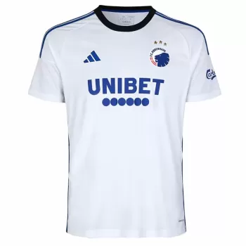 2023 2024 FC Copenhagen Mens Home Soccer Jersey White Blue