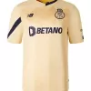 2023 2024 FC Porto Mens Away Soccer Jersey Gold Blue