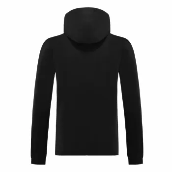 2023 2024 Flamengo Mens Black Full Zip Hooded Windrunner Soccer Jacket