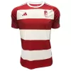 2023 2024 Granada CF Mens Home Soccer Jersey Horizontal Stripes