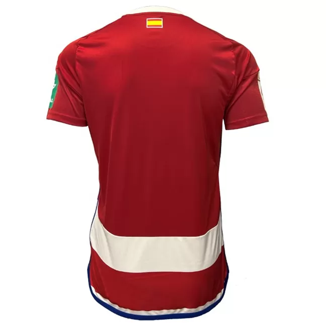 2023 2024 Granada CF Mens Home Soccer Jersey Horizontal Stripes
