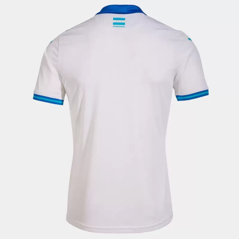 2023 2024 Honduras Mens Home Soccer Jersey White Blue