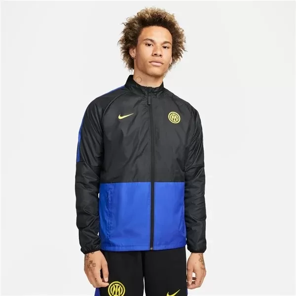 2023 2024 Inter Milan AWF Soccer Jacket Water Repellent Black