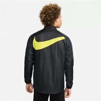 2023 2024 Inter Milan AWF Soccer Jacket Water Repellent Black 2023 2024 Inter Milan AWF Soccer Jacket Water Repellent Black