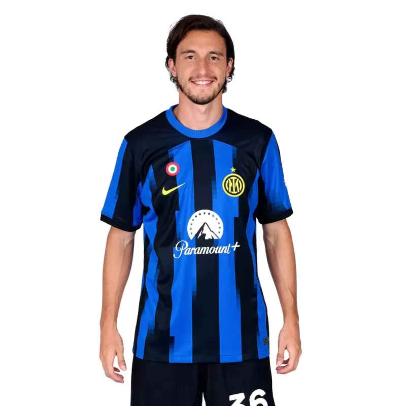 2023 2024 Inter Milan Mens Home Soccer Jersey Digital Mosaic 2023 2024 Inter Milan Mens Home Soccer Jersey Digital Mosaic