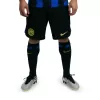 2023 2024 Inter Milan Mens Home Soccer Shorts Black Blue