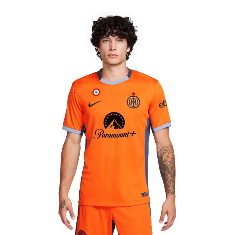 2023 2024 Inter Milan Mens Third Soccer Jersey Orange 2000 Retro Style 2023 2024 Inter Milan Mens Third Soccer Jersey Orange 2000 Retro Style