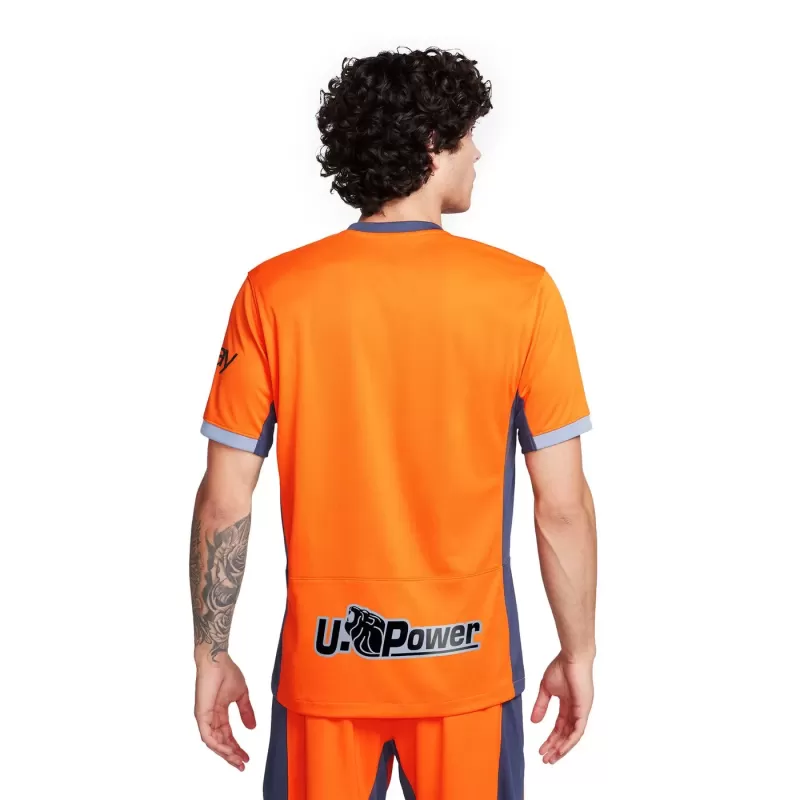 2023 2024 Inter Milan Mens Third Soccer Jersey Orange 2000 Retro Style 2023 2024 Inter Milan Mens Third Soccer Jersey Orange 2000 Retro Style