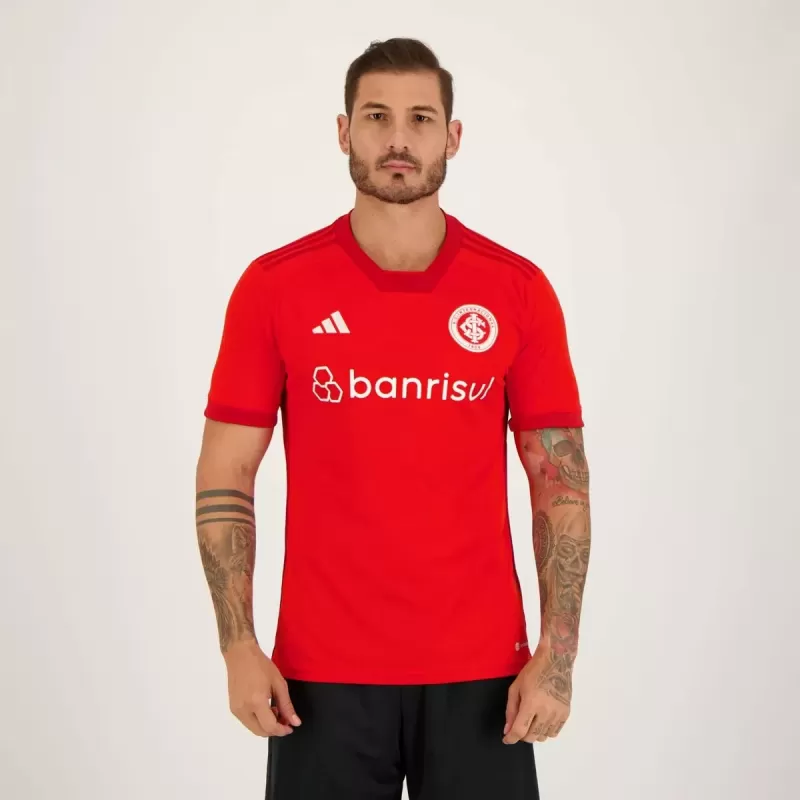 2023 2024 Internacional Mens Home Soccer Jersey Red 2023 2024 Internacional Mens Home Soccer Jersey Red