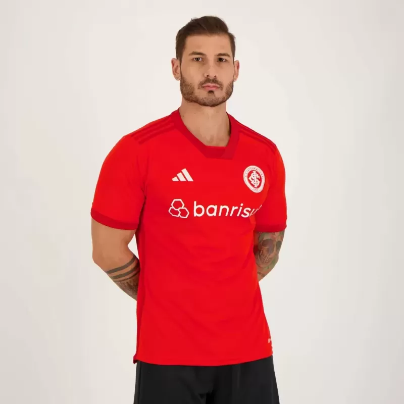 2023 2024 Internacional Mens Home Soccer Jersey Red 2023 2024 Internacional Mens Home Soccer Jersey Red