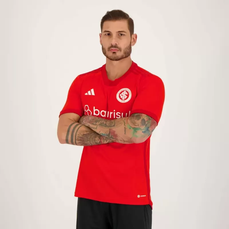 2023 2024 Internacional Mens Home Soccer Jersey Red 2023 2024 Internacional Mens Home Soccer Jersey Red