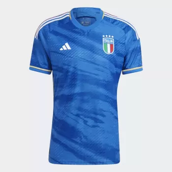 2023 2024 Italy Mens Home Soccer Jersey Marble Azzurri Blue