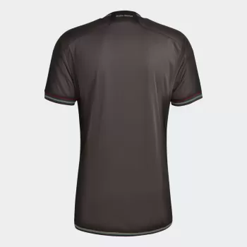 2023 2024 Jamaica Mens Away Soccer Jersey Night Brown Vintage