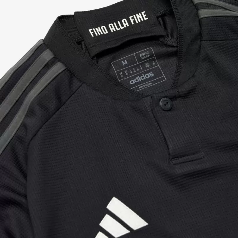 2023 2024 Juventus Mens Third Soccer Jersey Charcoal Industrial