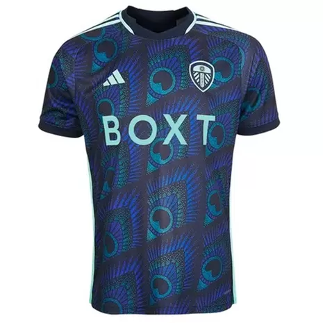 2023 2024 Leeds United Mens Away Soccer Jersey Mint Peacock 2023 2024 Leeds United Mens Away Soccer Jersey Mint Peacock