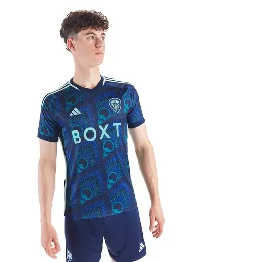 2023 2024 Leeds United Mens Away Soccer Jersey Mint Peacock 2023 2024 Leeds United Mens Away Soccer Jersey Mint Peacock