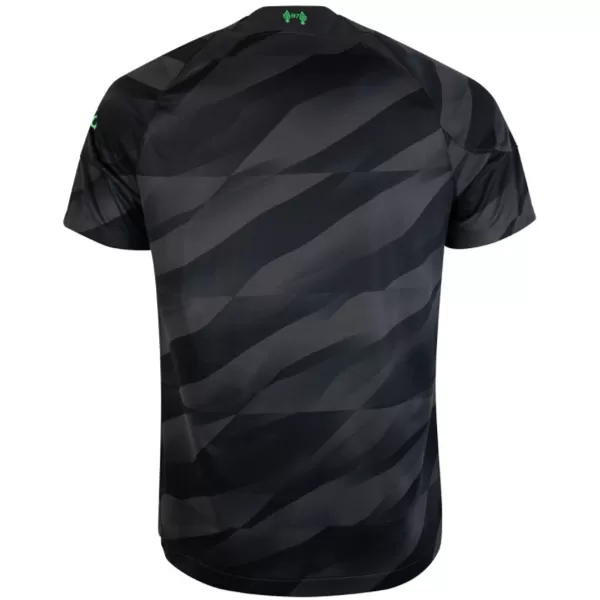 2023 2024 Liverpool FC Mens Black Goalkeeper Soccer Jersey