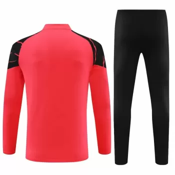 2023 2024 Manchester City Mens Red Training Technical Soccer Tracksuit Kit 2023 2024 Manchester City Mens Red Training Technical Soccer Tracksuit Kit