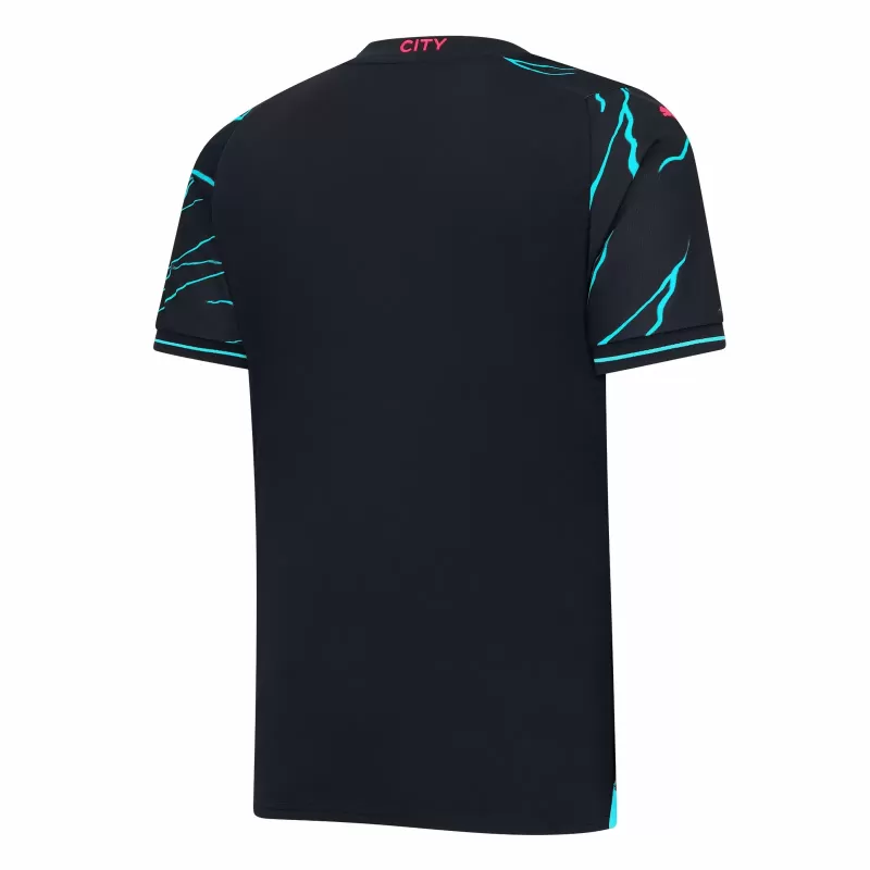 2023 2024 Manchester City Mens Third Soccer Jersey Electric Spark 2023 2024 Manchester City Mens Third Soccer Jersey Electric Spark