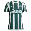 2023 2024 Manchester United Mens Away Soccer Jersey Red Devils Striped 2023 2024 Manchester United Mens Away Soccer Jersey Red Devils Striped