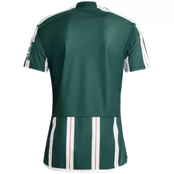 2023 2024 Manchester United Mens Away Soccer Jersey Red Devils Striped