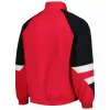 2023 2024 Manchester United Mens Icon Red Raglan Quarter Zip Top
