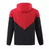 2023 2024 Manchester United Mens Red All Weather Soccer Training Jacket