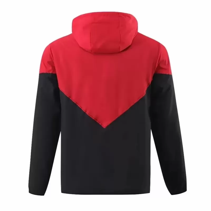 2023 2024 Manchester United Mens Red All Weather Soccer Training Jacket