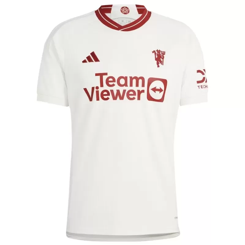 2023 2024 Manchester United Mens Third Soccer Jersey Red Devils White 2023 2024 Manchester United Mens Third Soccer Jersey Red Devils White