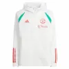 2023 2024 Manchester United Mens White Training Presentation Soccer Jacket