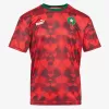 2023 2024 Morocco Mens Ftblculture Soccer Jersey Tango Red