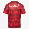 2023 2024 Morocco Mens Ftblculture Soccer Jersey Tango Red
