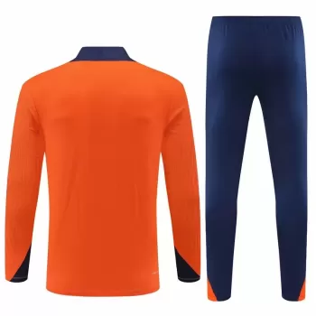 2023 2024 Netherlands Mens Orange Training Technical Soccer Tracksuit Kit 2023 2024 Netherlands Mens Orange Training Technical Soccer Tracksuit Kit