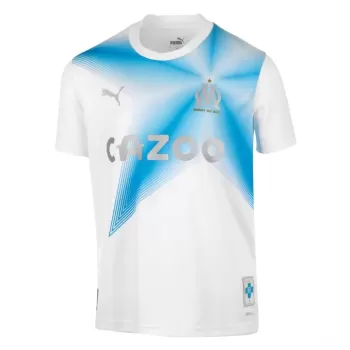 2023 2024 Olympique de Marseille Mens 4th Celebration Soccer Jersey White