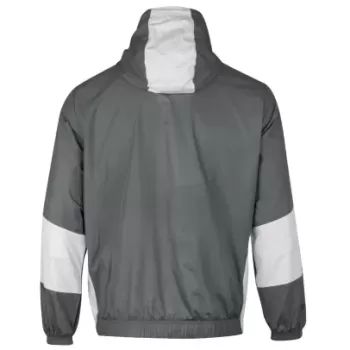 2023 2024 Olympique de Marseille Mens Pre Match Soccer Jacket Black Blue