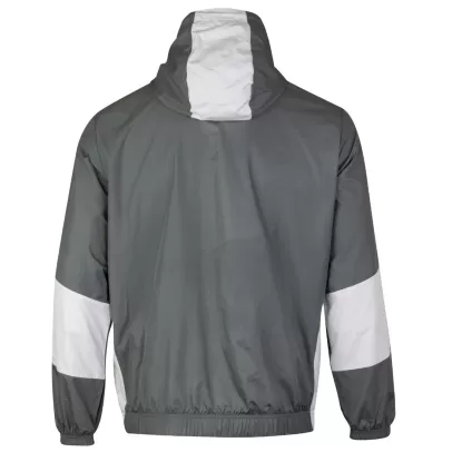 2023 2024 Olympique de Marseille Mens Pre Match Soccer Jacket Black Blue