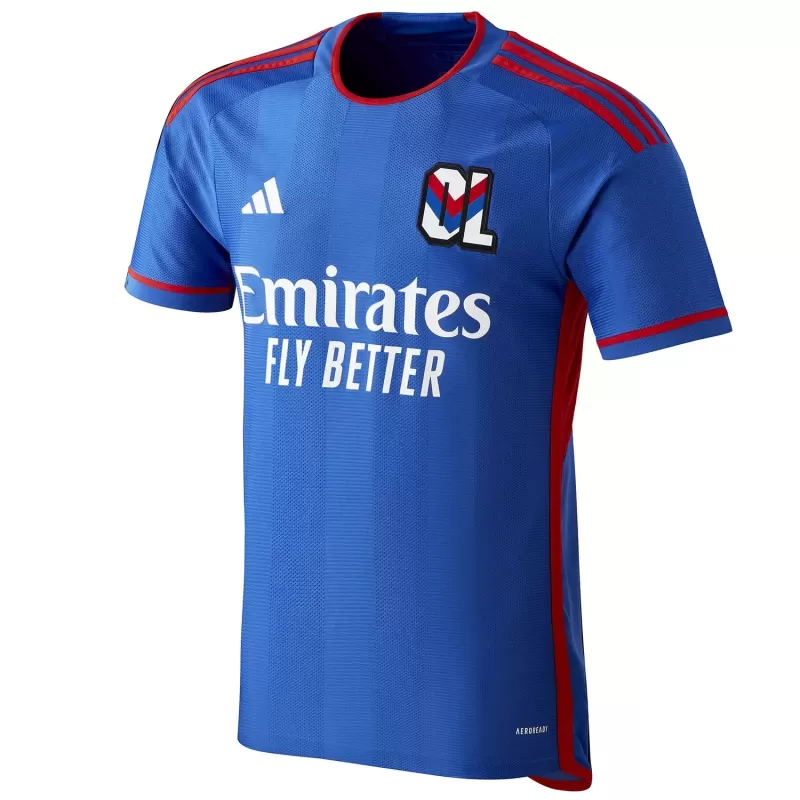 2023 2024 Olympique Lyonnais Mens Away Soccer Jersey Retro Heritage 2023 2024 Olympique Lyonnais Mens Away Soccer Jersey Retro Heritage