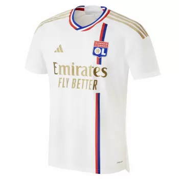 2023 2024 Olympique Lyonnais Mens Home Soccer Jersey Culinary Heritage