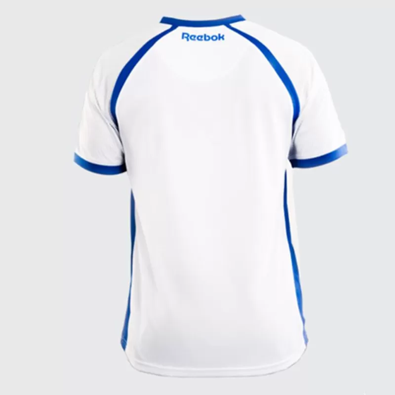 2023 2024 Panama Mens Away Soccer Jersey White Hexagon Pattern