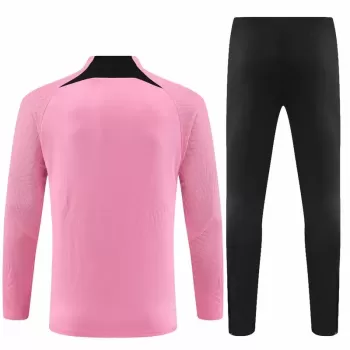 2023 2024 Paris Saint Germain Mens Pink Training Technical Soccer Tracksuit Kit