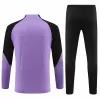 2023 2024 Paris Saint Germain Mens Purple Training Technical Soccer Tracksuit Kit