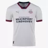 2023 2024 PSV Eindhoven Mens Away Soccer Jersey Beige Burgundy