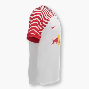 2023 2024 RB Leipzig Mens Home Soccer Jersey Red White Stripe 2023 2024 RB Leipzig Mens Home Soccer Jersey Red White Stripe