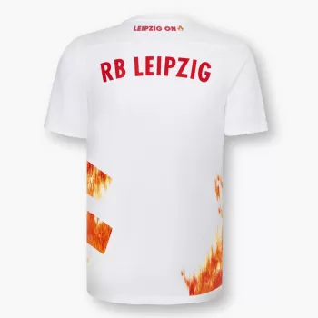 2023 2024 RB Leipzig Mens On Fire Soccer Jersey White Red 2023 2024 RB Leipzig Mens On Fire Soccer Jersey White Red
