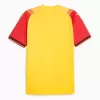 2023 2024 RC Lens Mens Home Soccer Jersey Yellow Red