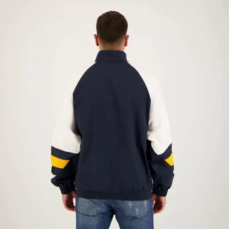 2023 2024 Real Madrid Mens Classics Icons Soccer Sweatshirt Navy
