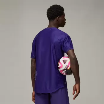 2023 2024 Real Madrid Mens Dark Purple Fourth Authentic Soccer Jersey Player Version