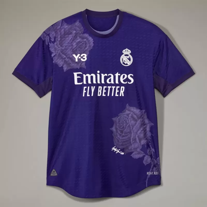 2023 2024 Real Madrid Mens Dark Purple Fourth Soccer Jersey Floral 2023 2024 Real Madrid Mens Dark Purple Fourth Soccer Jersey Floral