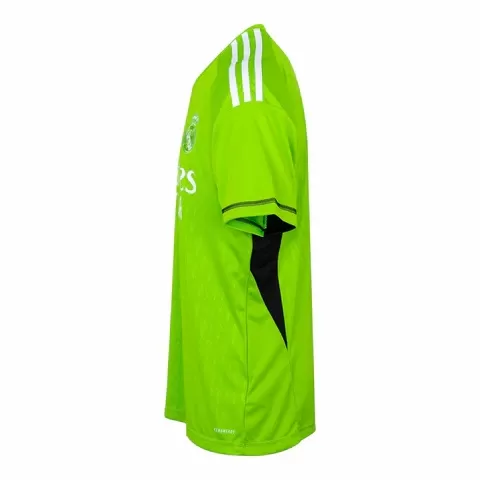 2023 2024 Real Madrid Mens Goalkeeper Soccer Jersey Green 2023 2024 Real Madrid Mens Goalkeeper Soccer Jersey Green